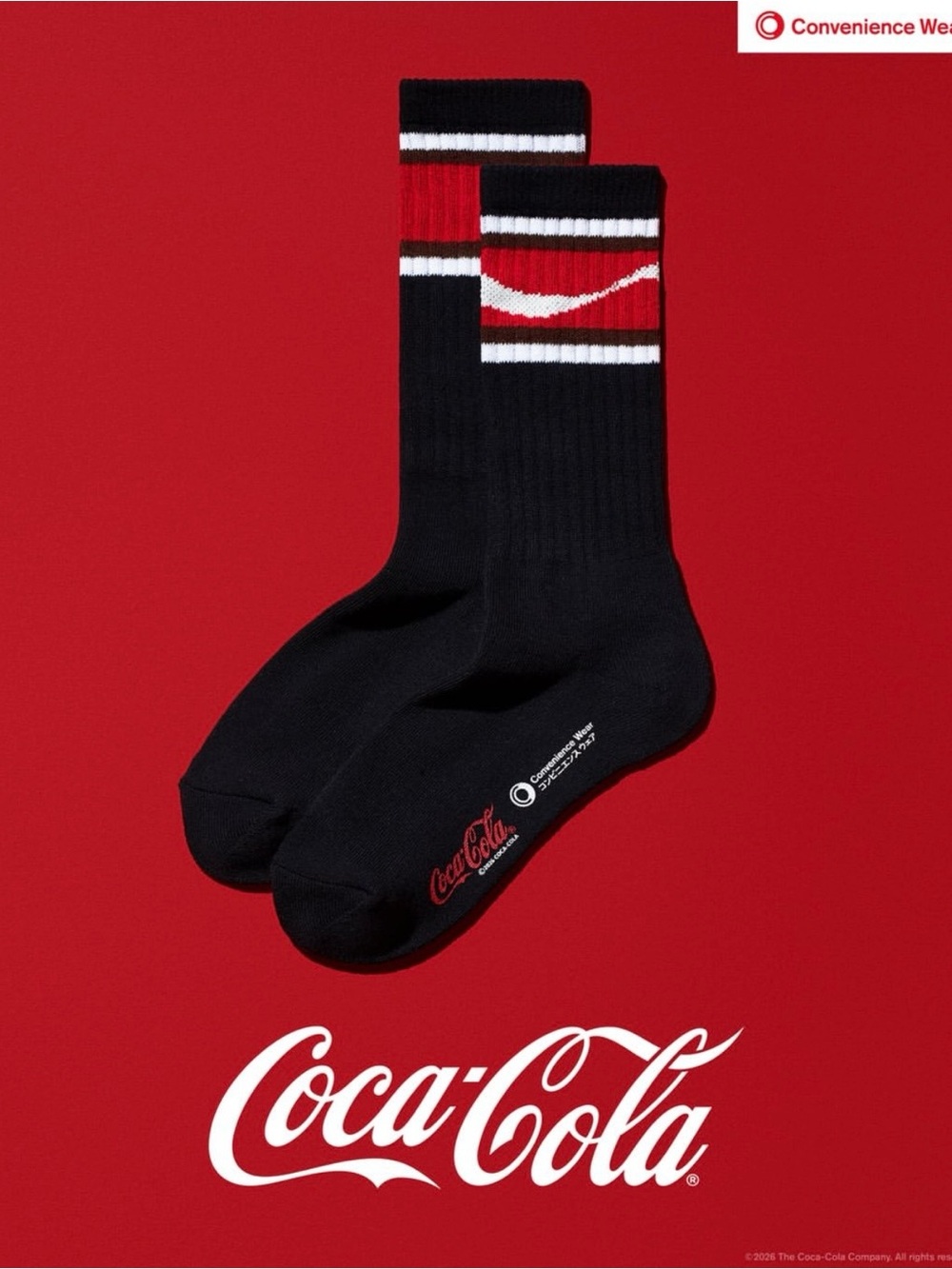 Family Mart x Coca Cola Socks